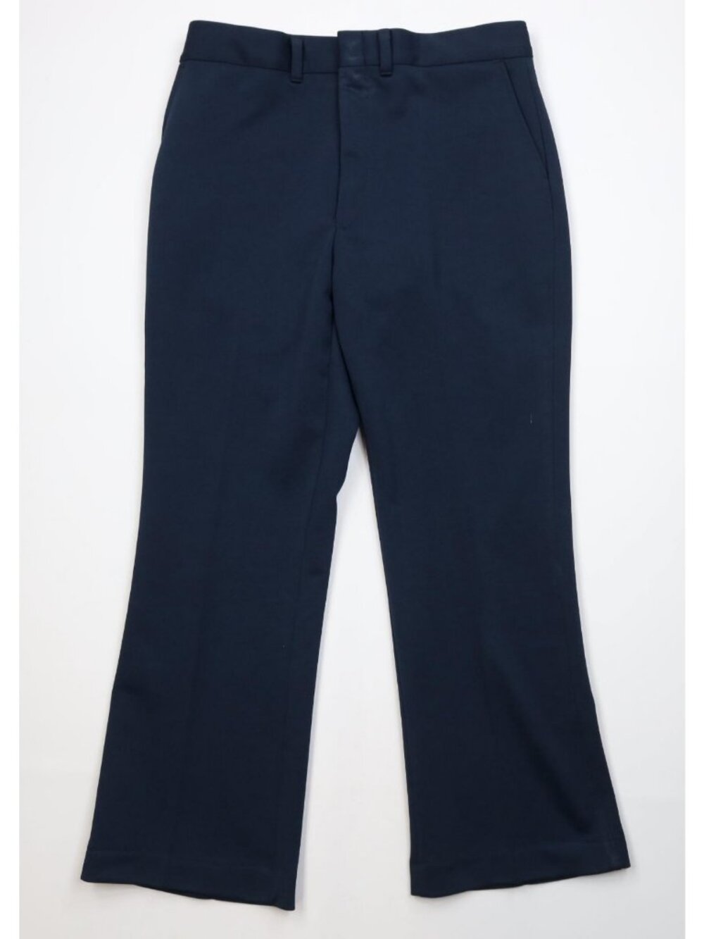 Vintage 60s 70s Streetwear Mens 36x29 Faded Knit Wide Leg Bell Bottoms Pants USA